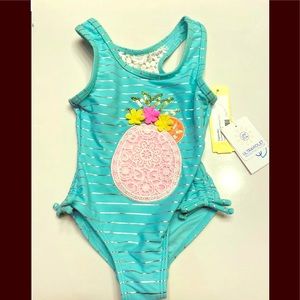 Flapdoodles 2t bathing suit NWT